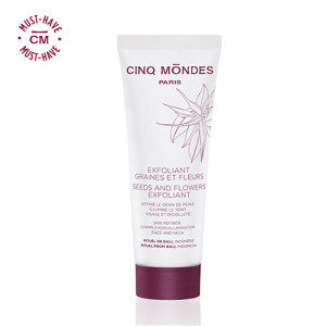 Exfoliant graines et fleurs Cinq Mondes