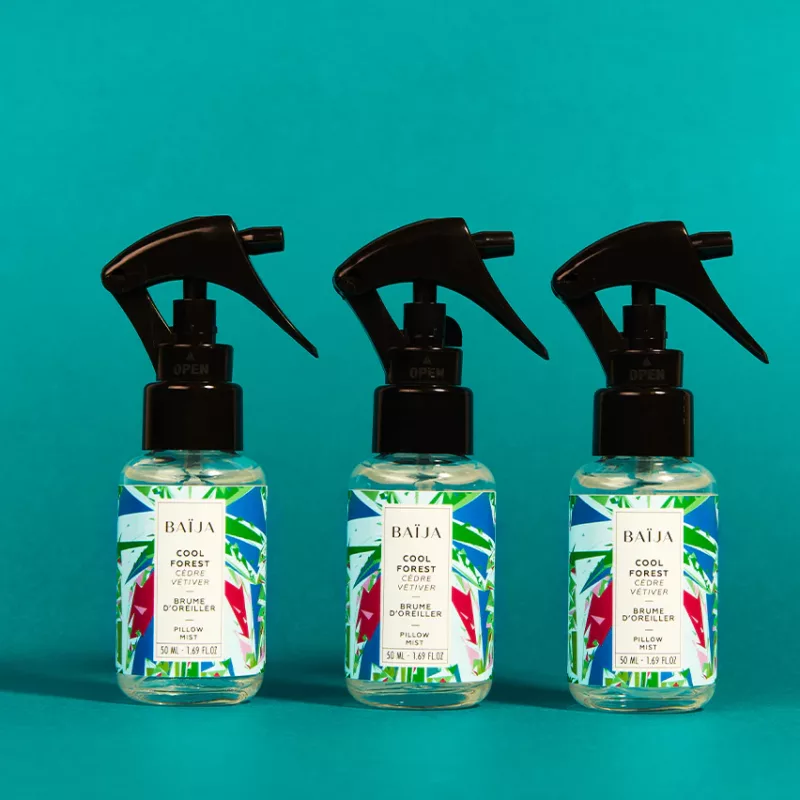 Brume d'oreiller cool forest à la boutique samcha à rennes