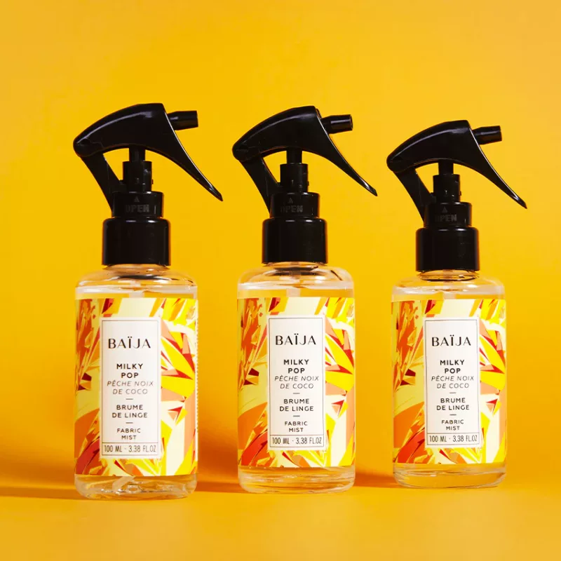 brume de linge milky pop à la boutique samcha à rennes