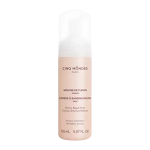 Mousse de Fleurs Cinq Mondes - nettoyant visage 150 ml