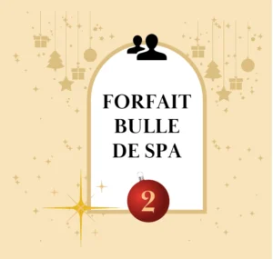 Offre Noël 2025 Forfaits duo : Bulle de SPA