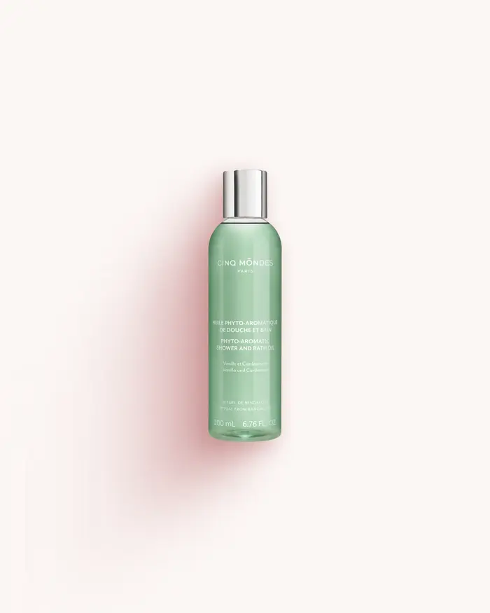 Huile Phyto-Aromatique de Douche et Bain Cinq Mondes – 200 ml
